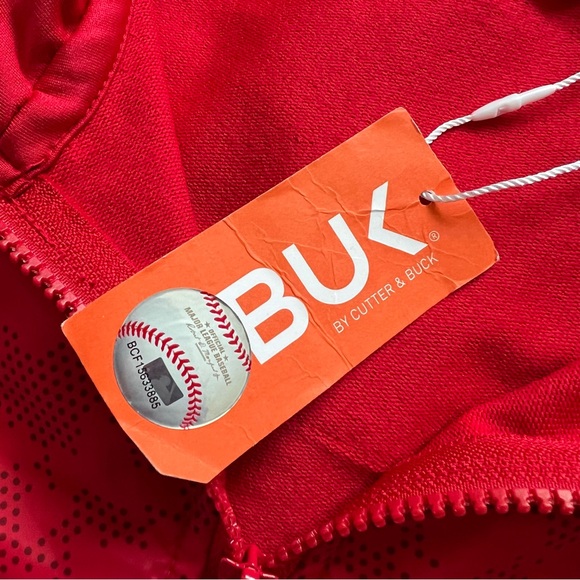 NWT Cutter & Buck St. Louis Cardinals Sleeveless Hooded Top Women’s Size S - Picture 3 of 11